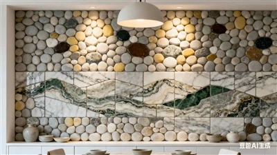 Pebble & Yuhua Stone Mosaics: una elecció natural i elegant per a les parets ...