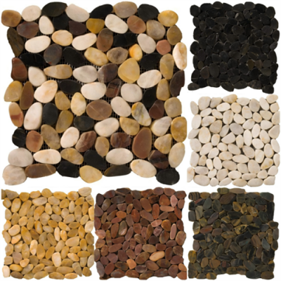 Patrons de mosaic de còdols de bricolatge